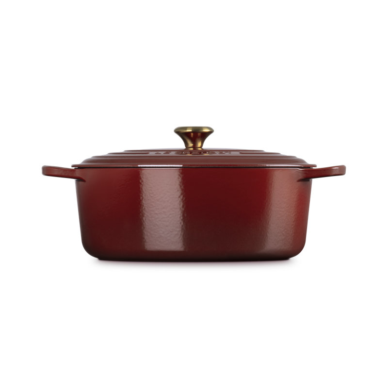 Le Creuset Signature Cast Iron Oval Oven 8 Qt, Rhone