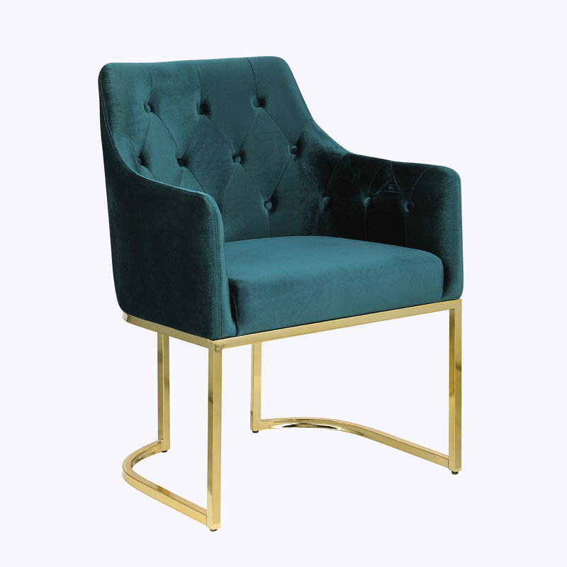 Fauteuil Jaray, Velours vert