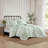 Laura Ashley Stripe Perfection Cotton Reversible Quilt Set-108182776-108182778