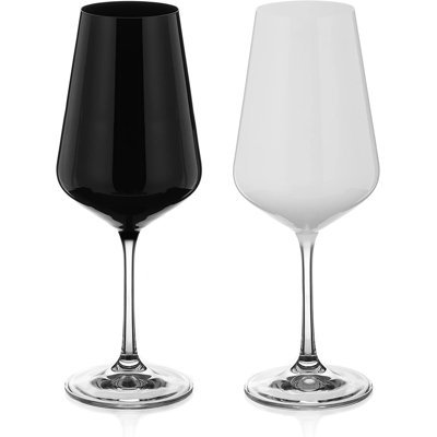 Painted Wine Glasses - Set of 2