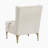 Holverson 28" Modern & Contemporary Accent Chair with Chenille Fabric Upholstery, Diamond Stitched Back, Brushed Gold Metal Legs-524370552