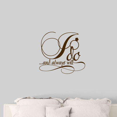 Escobar Text & Numbers Wall Decal