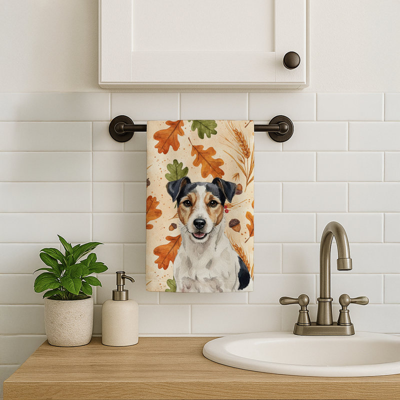 Serviette de cuisine tricolore Sheltie, Parson Russell Terrier