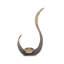 Porte-bougie 14,6 po Sculptural Ombre