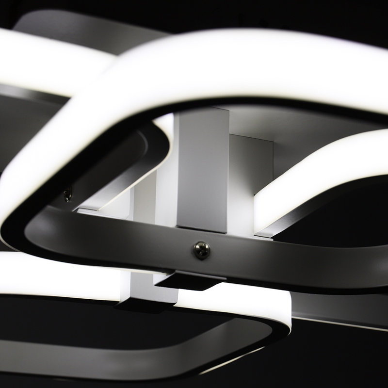 Acrylic Semi Flush Mount