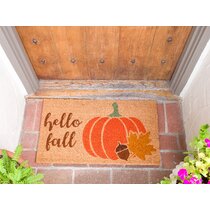 Fall Welcome Mat Pumpkins Bonfires Hoodies Leaves Football Door Mat Front  Porch Outdoor Decor Fall Vibes Autumn Thanksgiving Halloween 