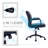 Edelfriede Faux Leather Office Chair with Steel Roller Base-855333898