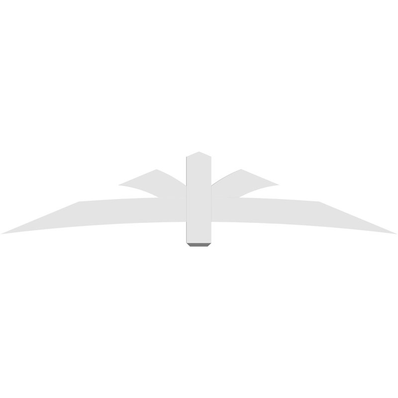 Support pour pignon Davenport, H 20 po x l 96 po (pas: 5/12), P 2 po x F 6 po, Signature uréthane