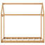 Lit simple couleur de bois - Transformez votre maison en pin élégant
