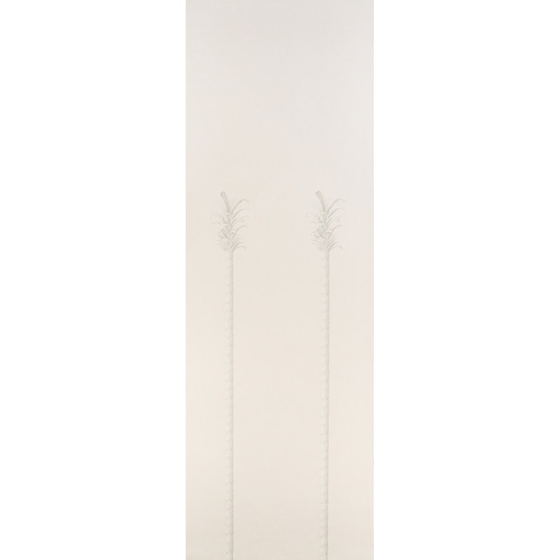 Schumacher x Miles Redd Villa Palm Panel, Cinnabar