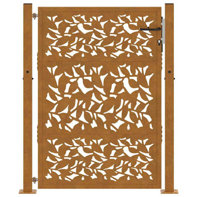 Weathering Steel Gate