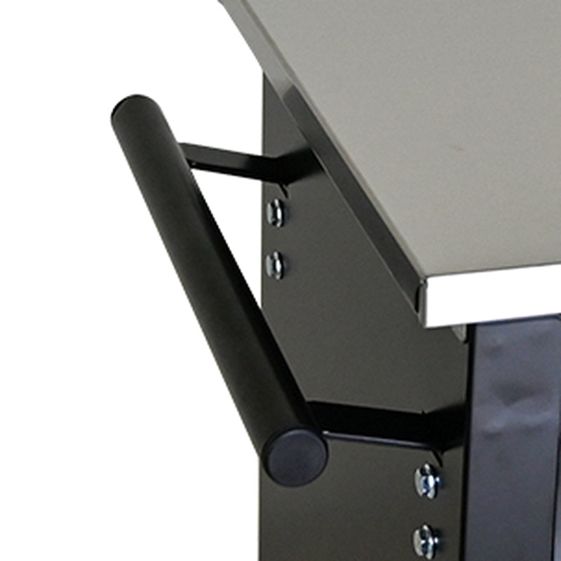 Armoire 7 outils avec 4 roues universelles et système de verrouillage - Chariot roulant noir et rouge 7 tiroirs, fabrication thermolaquée durable