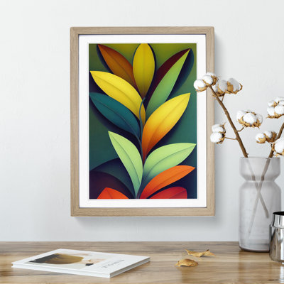 Lively Leaves - Framed Print