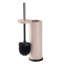 Harbour Housewares - Round Toilet Brush and Holder - Toilet Cleaning Brush Set with Non Slip Base-1035433481