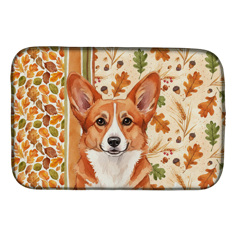 Tapis de vaisselle Red Cardigan Welsh Corgi Heirloom