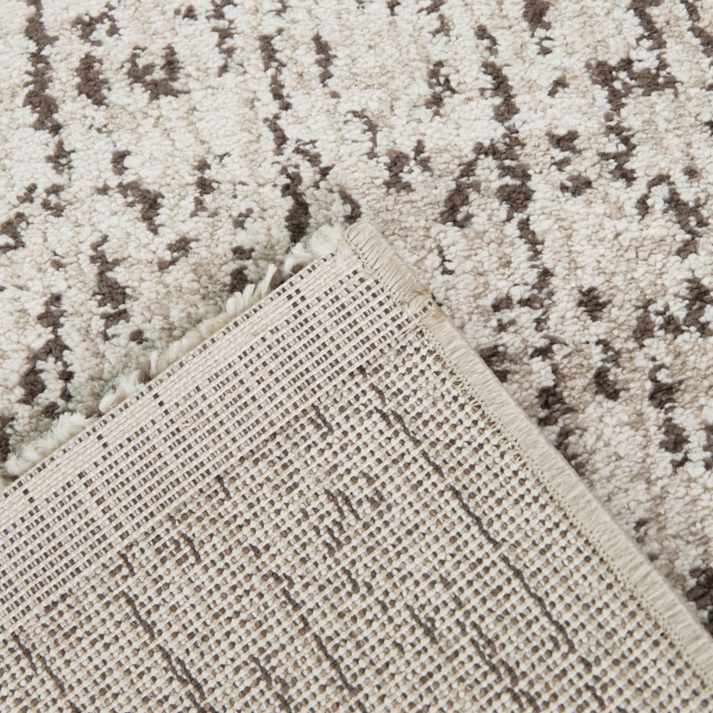Tapis marocain crème Ansley, Rectangle 7 pi 10,5 po x 10 pi 0,1 po