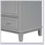 Ensemble de meuble-lavabo 30 po avec lavabo, armoire de salle de bain multifonctionnelle avec portes et tiroir, structure solide et panneau de fibres à densité moyenne-477309897