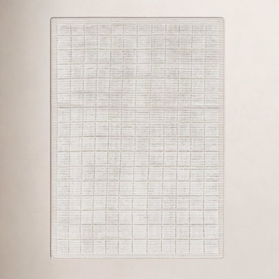 Jacey Hand-Woven Checkered Rug