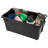 IRIS 82 Qt./20.5 Gal. WeatherPro Heavy-Duty Latching Utility Tote Set
