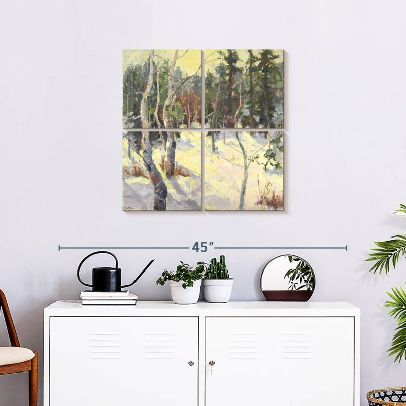 Alvord Four Seasons Aspens IV, 26'' H x 26'' W