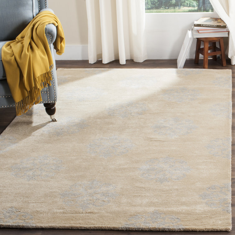 Candelo Hand Tufted Wool Pile Geometric Rug