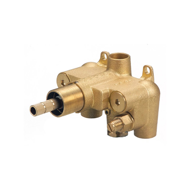 Single Handle 0.75" Thermostatic Shower Valve