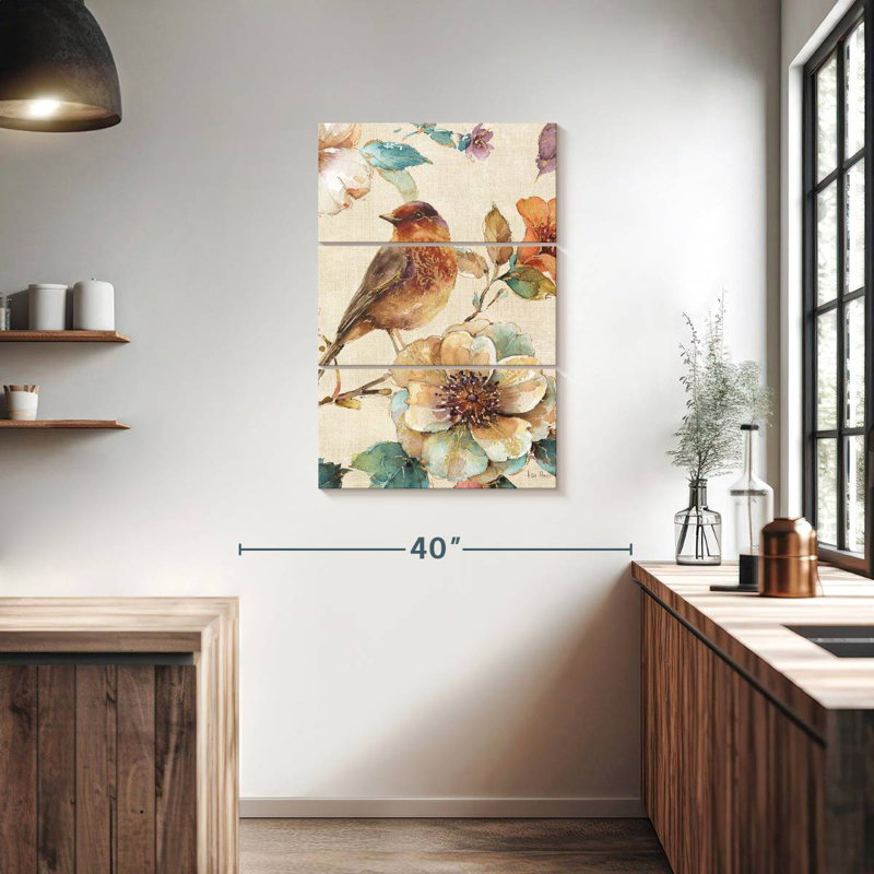 Feuille de lin Brampt Spices Nature II, H 38 po x l 24 po