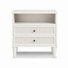 Leavens Mid-Century Modern Solid Wood Cane 3-Piece Bedroom Set