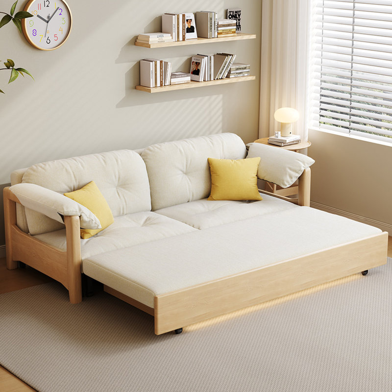 Mont Bike Solutions Loveseat Beige 100% Polyester Sleeper sofa | Wayfair