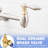 Kitchen Pot Filler, Wall Mounted Commercial Faucet With Double Joint Swing Arms, Brushed Nickel, Brass Construction, Style A, Contemporary Look, Safe And Stable, 360 Rotation Mount Nickel Faucet,-664695245-664695247