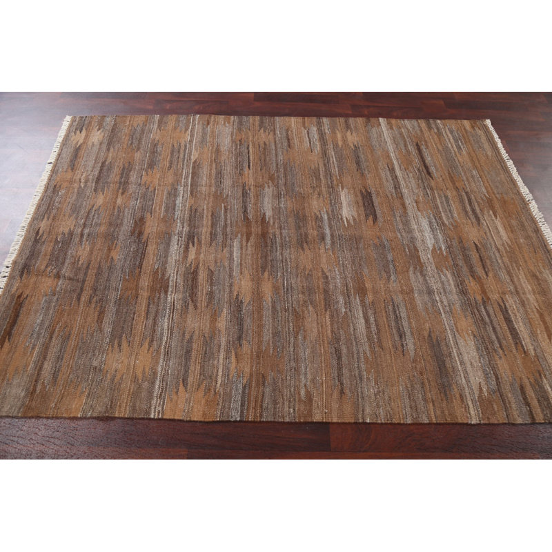 Tapis kilim à teinture naturelle 5 x 7