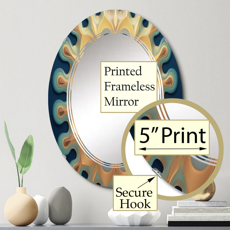 Miroir mural Zenfield, 30 po x 20 po