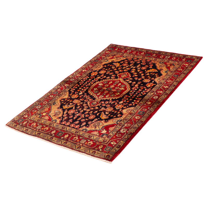 Tapis bleu marine Anadol 4 pi 3 po x 6 pi 7 po