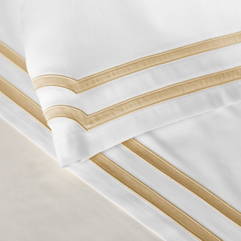 Soho Sheet Set, Ivory/Straw, Queen