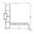 Sloane Asymmetrical Geometric White Entertainment Center-735741789
