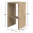 Dalina Solid Wood Counter Stool-843998627-843998628