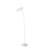 73" Tall Metal Torchiere Floor LED Lamp with Halo design, Matte White finish