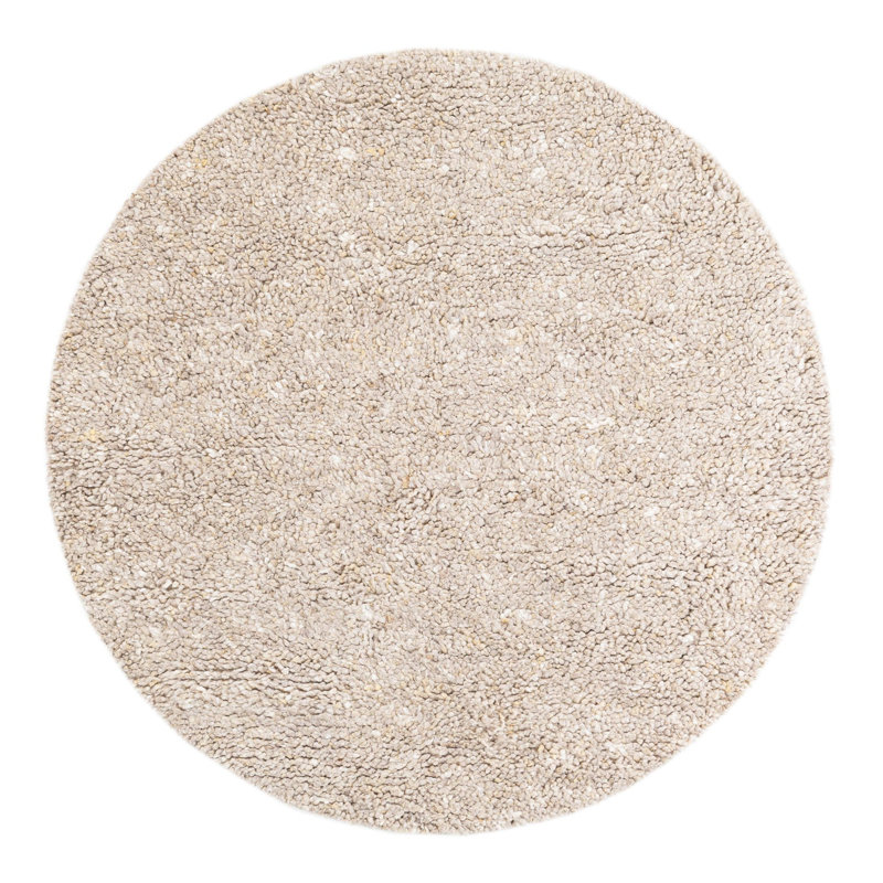 Yanaliz Wool Indoor Rug, Round 6'1"
