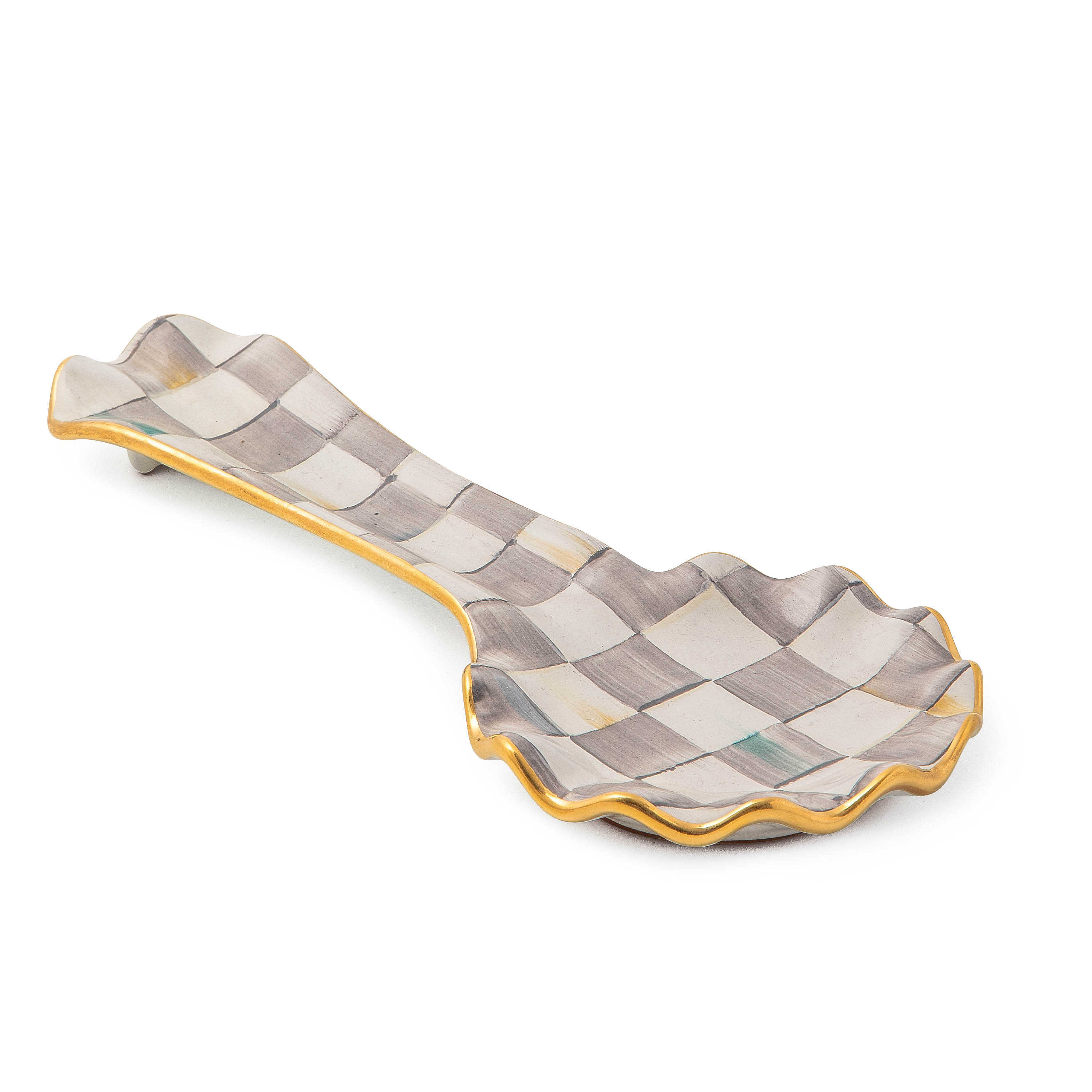 Sterling Check® Ceramic Spoon Rest