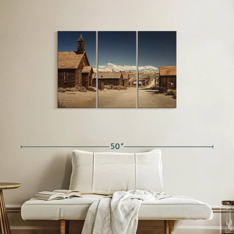 Lelar Bodie Ghost Town, 24" H x 38" W