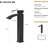 11.54" Single Handle Bathroom Faucet With Mid Arc Spout, Matt Black Finish, , Stain , Stainless Steel Body, Enhanced Cartridge Handle,-125364375