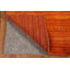 Tapis tribal orange en laine Gabbeh