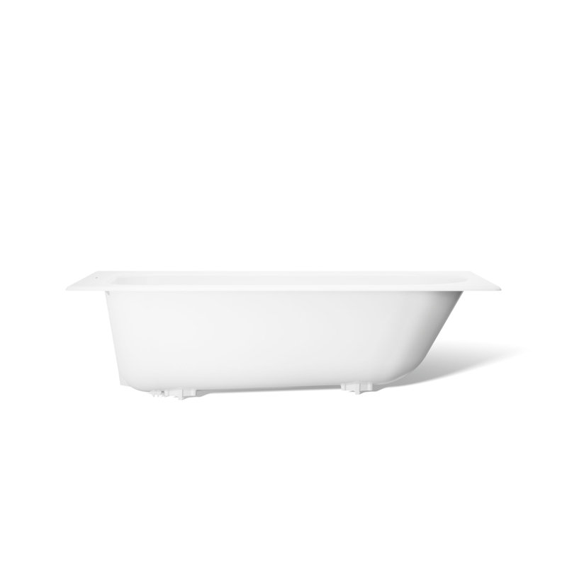 Soissons 59" x 27.5" Drop-in Bathtub, White