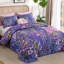 Ensemble de courtepointe 3 pièces à motif floral en microfibre douce et légère toutes saisons-123215402-123215403