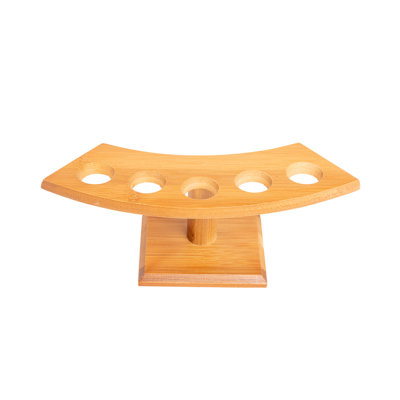 Japanese Style Temaki Sushi Roll Holder Ice Cream Cone Holder With Holes, Kitchen Dining Decor Display Stand, Restaurant Supply Serveware - 5 Hole