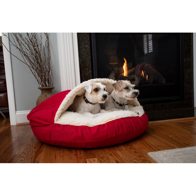 Lit orthopédique Snoozer, Très grand (l 45 po x P 45 po x H 12 po), Red