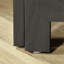 4 Privacy Screen With Storage, 5.6 Ft Gray For Bedroom & Office, Rustic Wood Finish Screen, Wooden Style