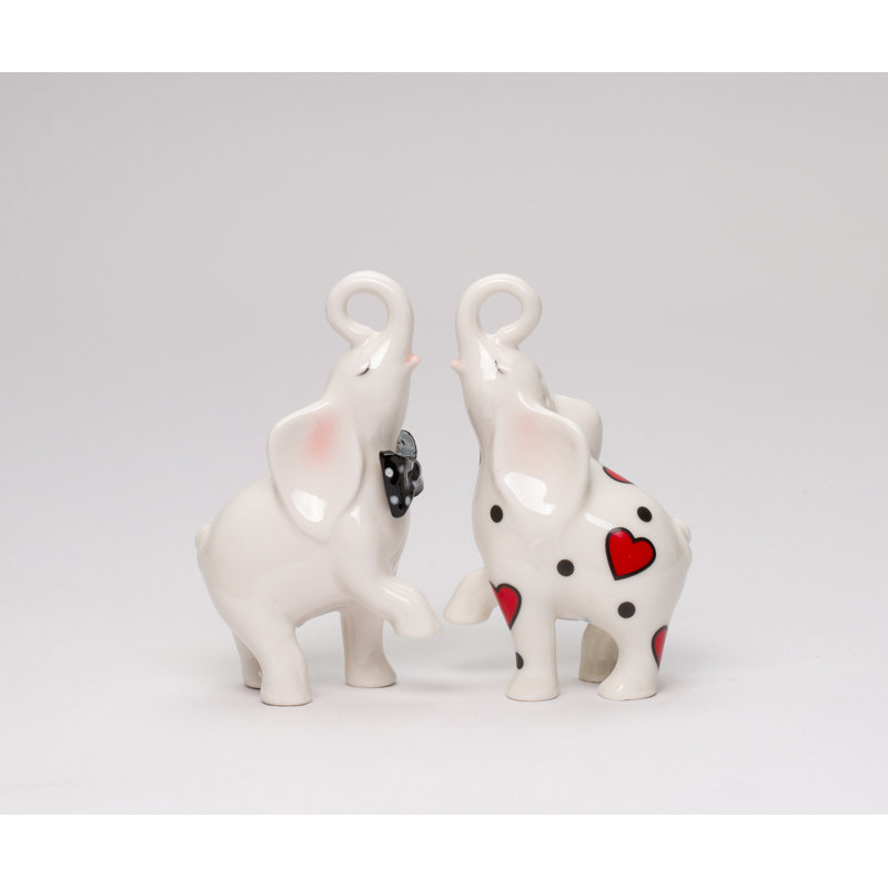 Valentine Elephant Salt And Pepper