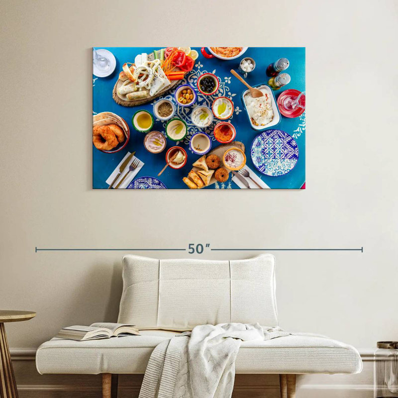 Yarlin Turkish Feast, 26" H x 39" W