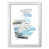White Grain Frame